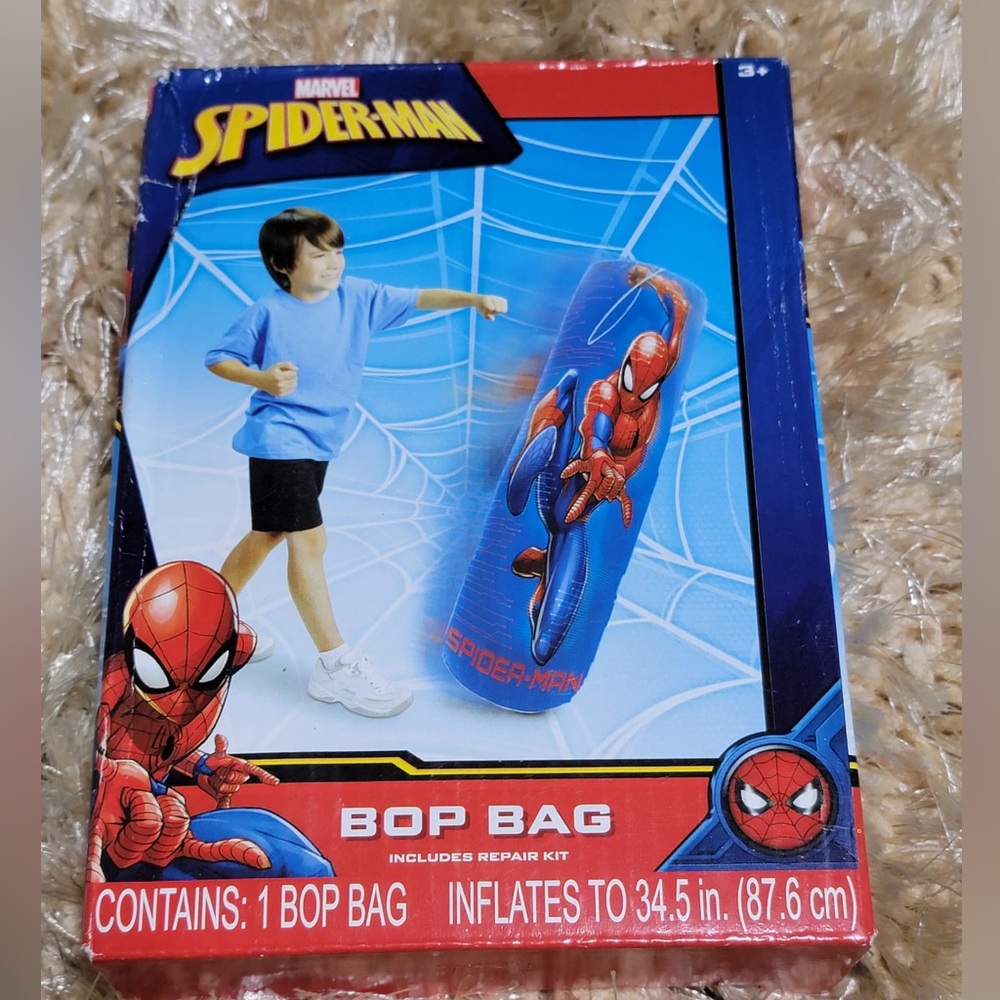 Spider-Man Bop Bag 34.5inches Kids Activity Comic Punching Bag